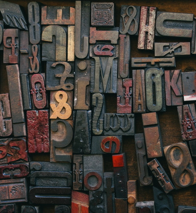 diverse Buchstaben zum Druck
