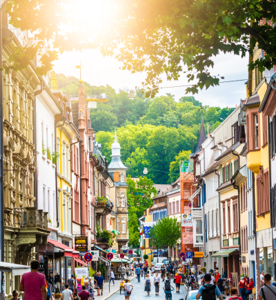 Innenstadt Stadt Fußgängerzone Infrastruktur City 