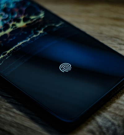 Smartphone mit Fingerprint