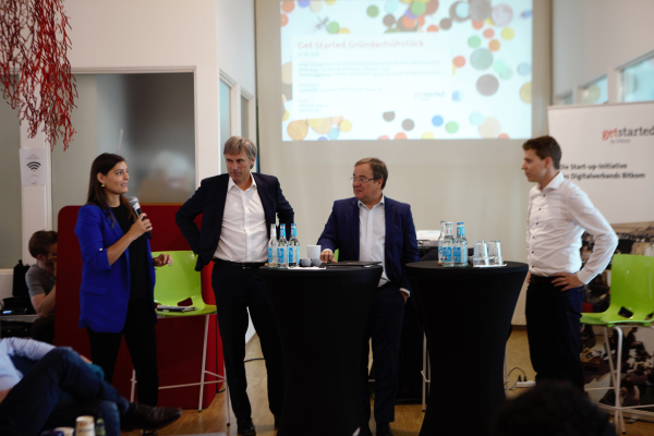Gründerfrühstück mit armin laschet
