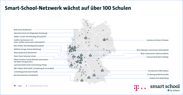 Smart-School-Netzwerk wächst auf über 100 Schulen