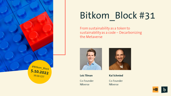 BB31_Social Media: Bitkom_Block #31: From sustainability as a token to sustainability as a code - Decarbonizing the Metaverse