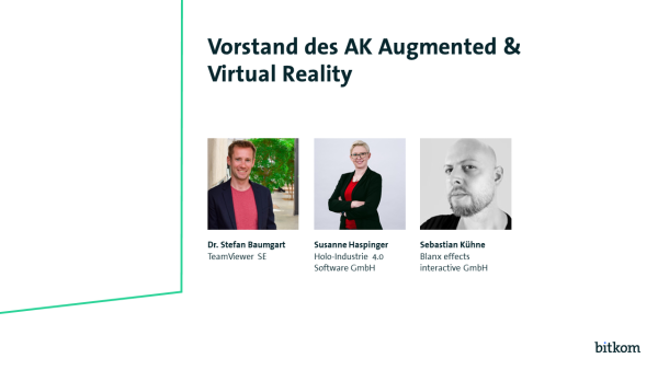 Bitkom Vorstand: AK Augmented & Virtual Reality