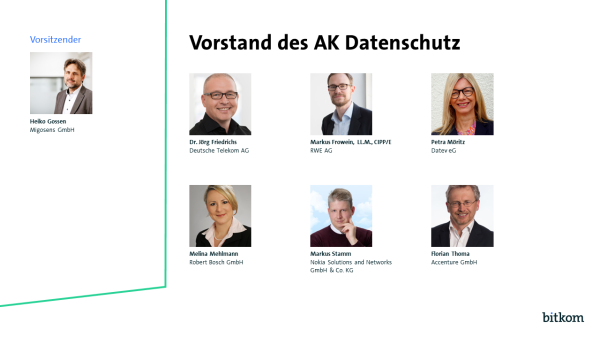 Vorstand des AK Datenschutz