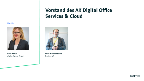 Vorstand des AK Digital Office Services und Cloud