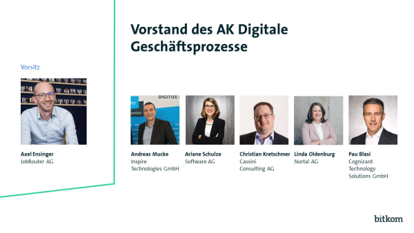 Vorstand des AK Digitale Geschäftsprozesse