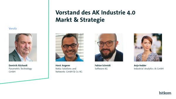 Vorstand des AK Industrie 4.0 Markt & Strategie