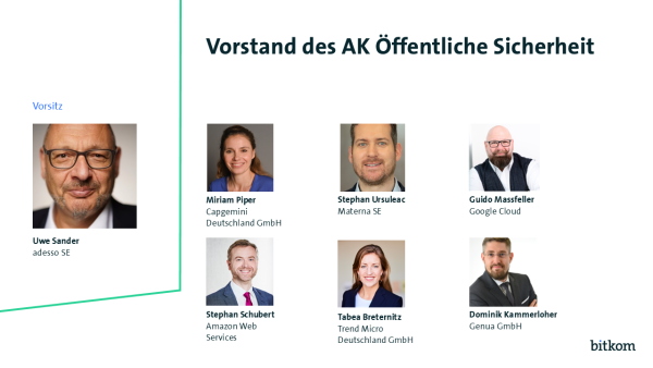 Vorstand des AK Öffentliche Sicherheit
