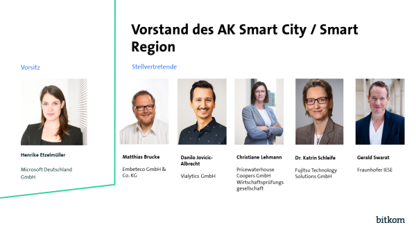 Vorstand des AK Smart City / Smart Region
