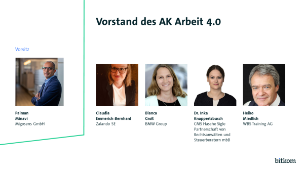 Vorstand des AK Arbeit 4.0