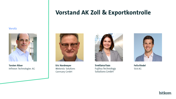 Vorstand des AK Zoll und Exportkontrollen