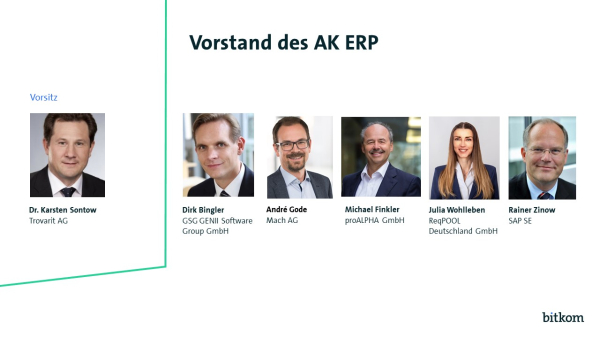 Vorstand des AK Enterprise Resource Planning 