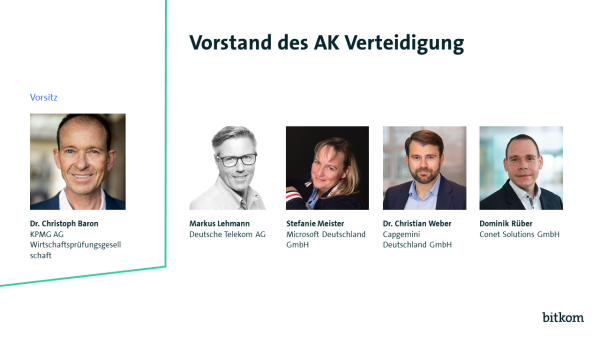 Vorstand des Bitkom AK Verteidigung