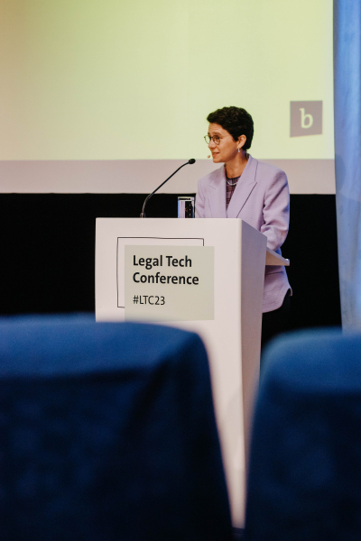 Legal Tech Conference 2023 Impressionen: Marion Gentges
