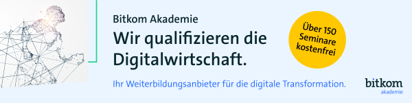 Banner der Bitkom Akademie