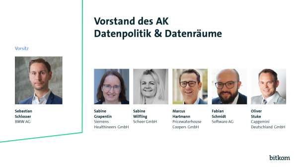Vorstand AK Datenpolitik & Datenräume