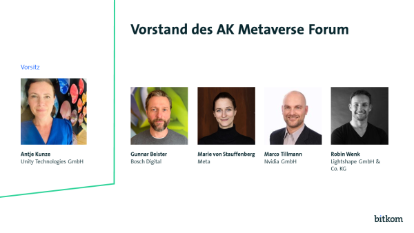 Vorstand des AK Metaverse Forum 