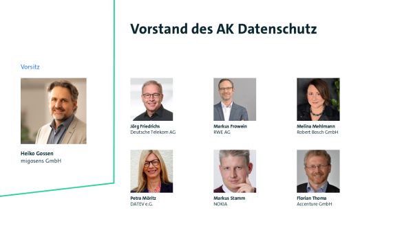 Vorstand des AK Datenschutz