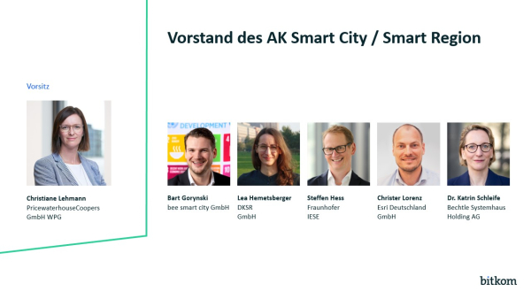 Vorstand AK Smart City / Smart Region