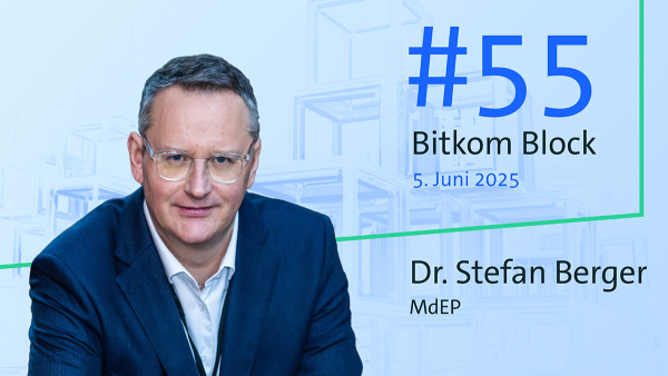 Titelbild von Bitkom Block 55 mit Dr. Stefan Berger