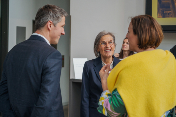 Gespräch zwischen Dorothea Störr-Ritter, Markus Scheufele und Susanne Dehmel auf dem Bitkom Forum Recht 2025