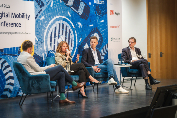 Panel-Diskussion auf der Digital Mobility Conference 2025