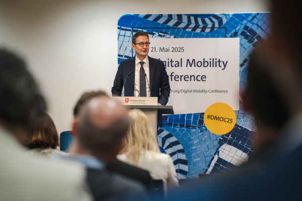 Vortrag auf der Digital Mobility Conference 2025 von Stefan Schnorr