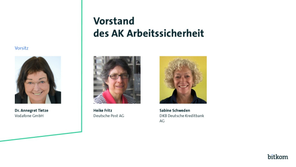 Vorstand des AK Arbeitssicherheit