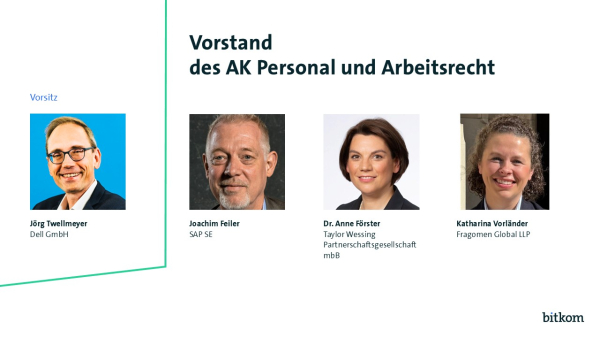 Vorstand des AK Personal und Arbeitsrecht