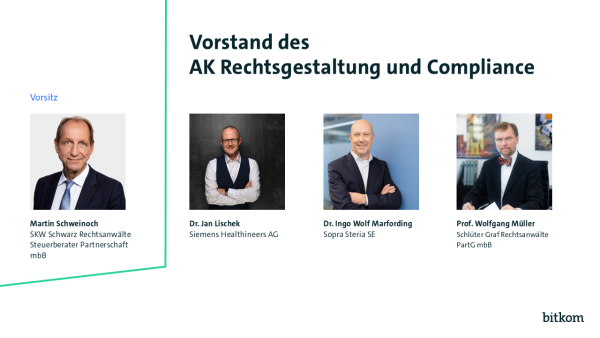 Vorstand des AK Rechtsgestaltung und Compliance