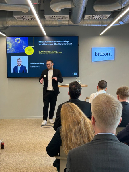 Impression Bitkom Nato Pause Daniel Baldy 