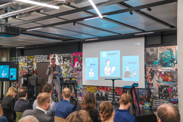 Impression Fachtag KI und-Cloud Gesundheitsversorgung schwarzdigits