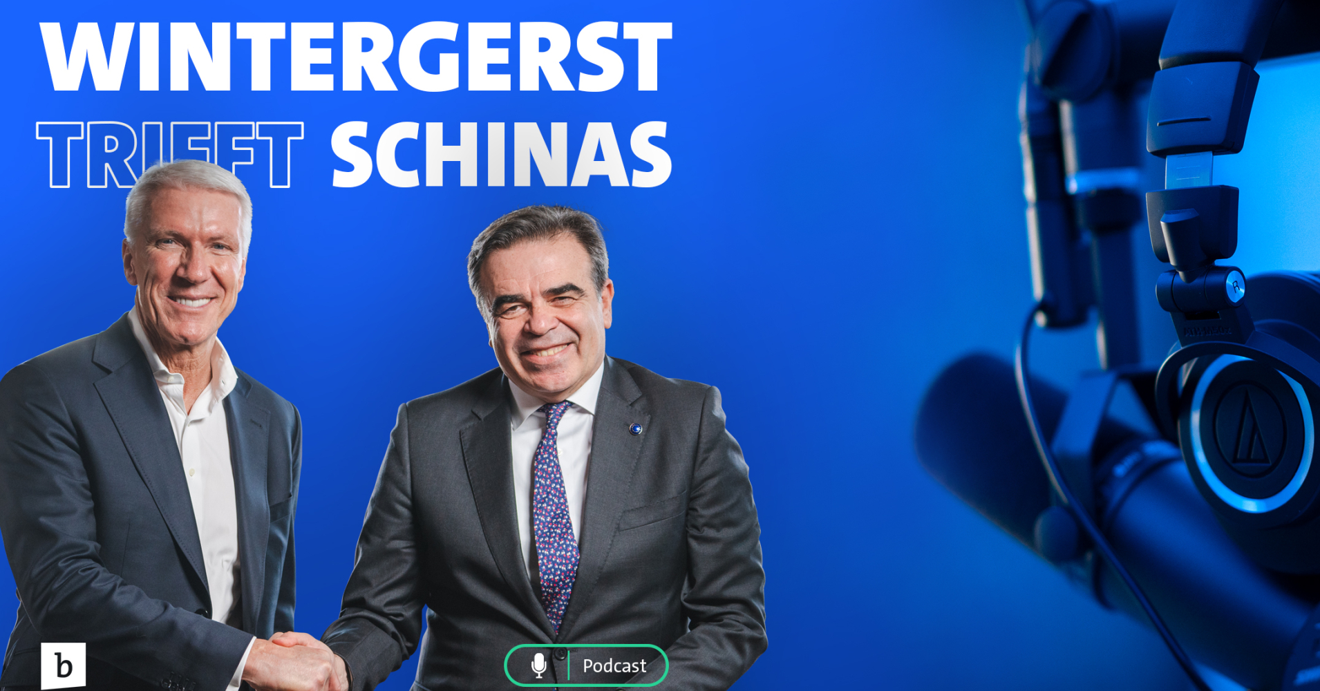 Podcast Ralf Wintergerst trifft Margaritis Schinas | Bitkom e. V.
